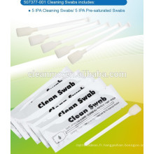 Tampon de nettoyage (chaud) / kit 507377-001 pour le nettoyage Imprimante / tête d&#39;impression de carte Datacard